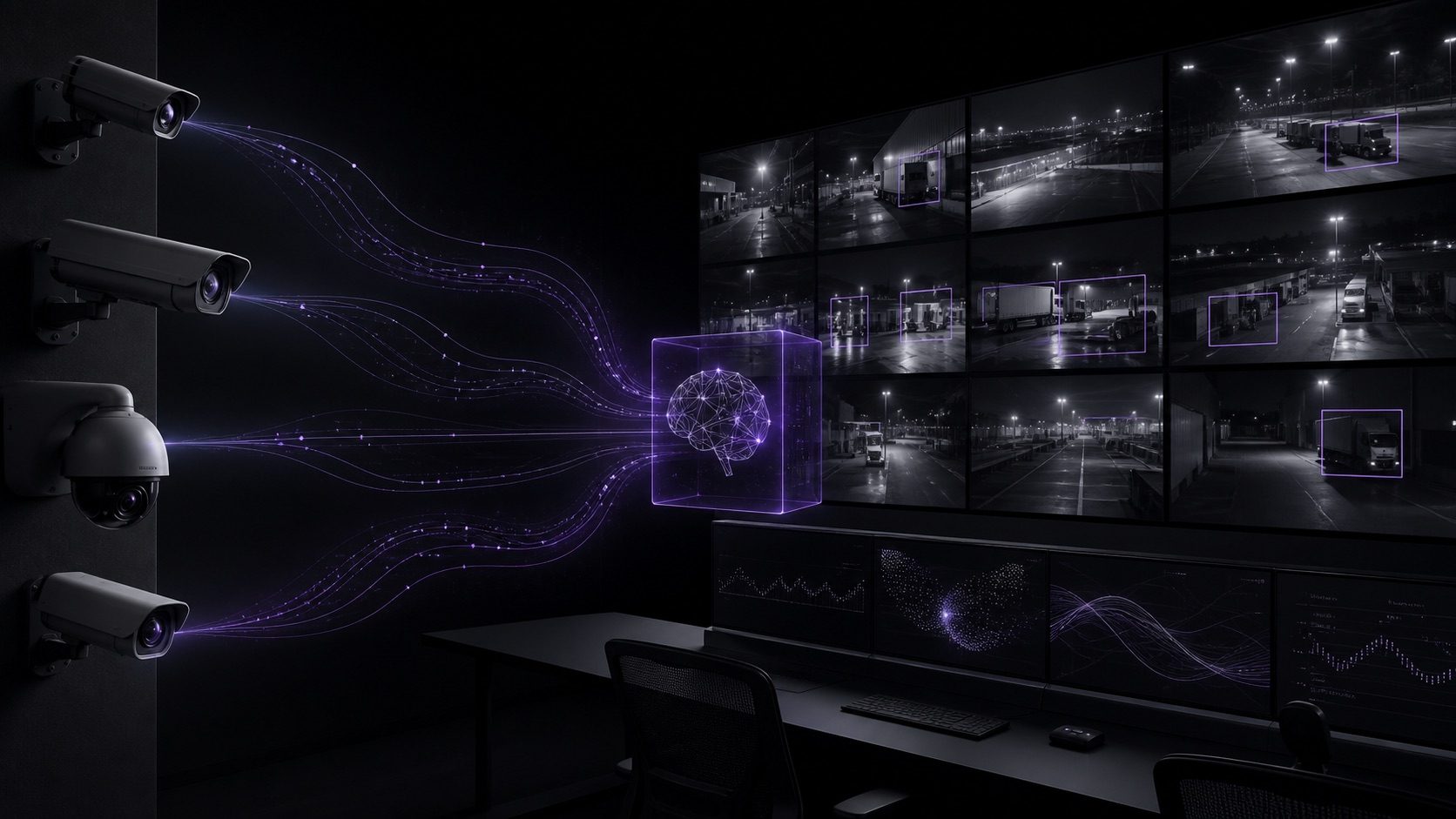 Sistema de video vigilancia convertido en monitoreo inteligente